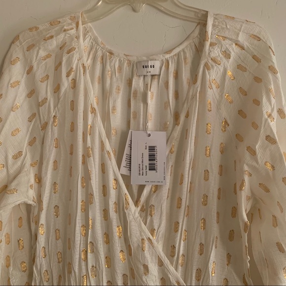 $270 revolve smocked SUBOO drop waist tiered mini dress - Picture 15 of 16